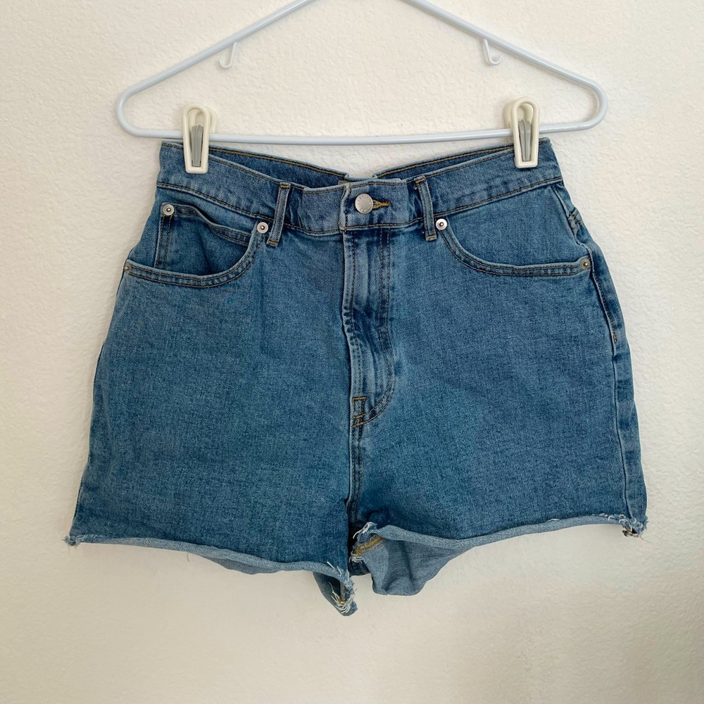 Everlane Blue Jean Shorts